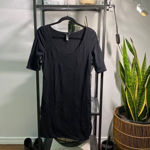 HM Basic Black Tee Dress